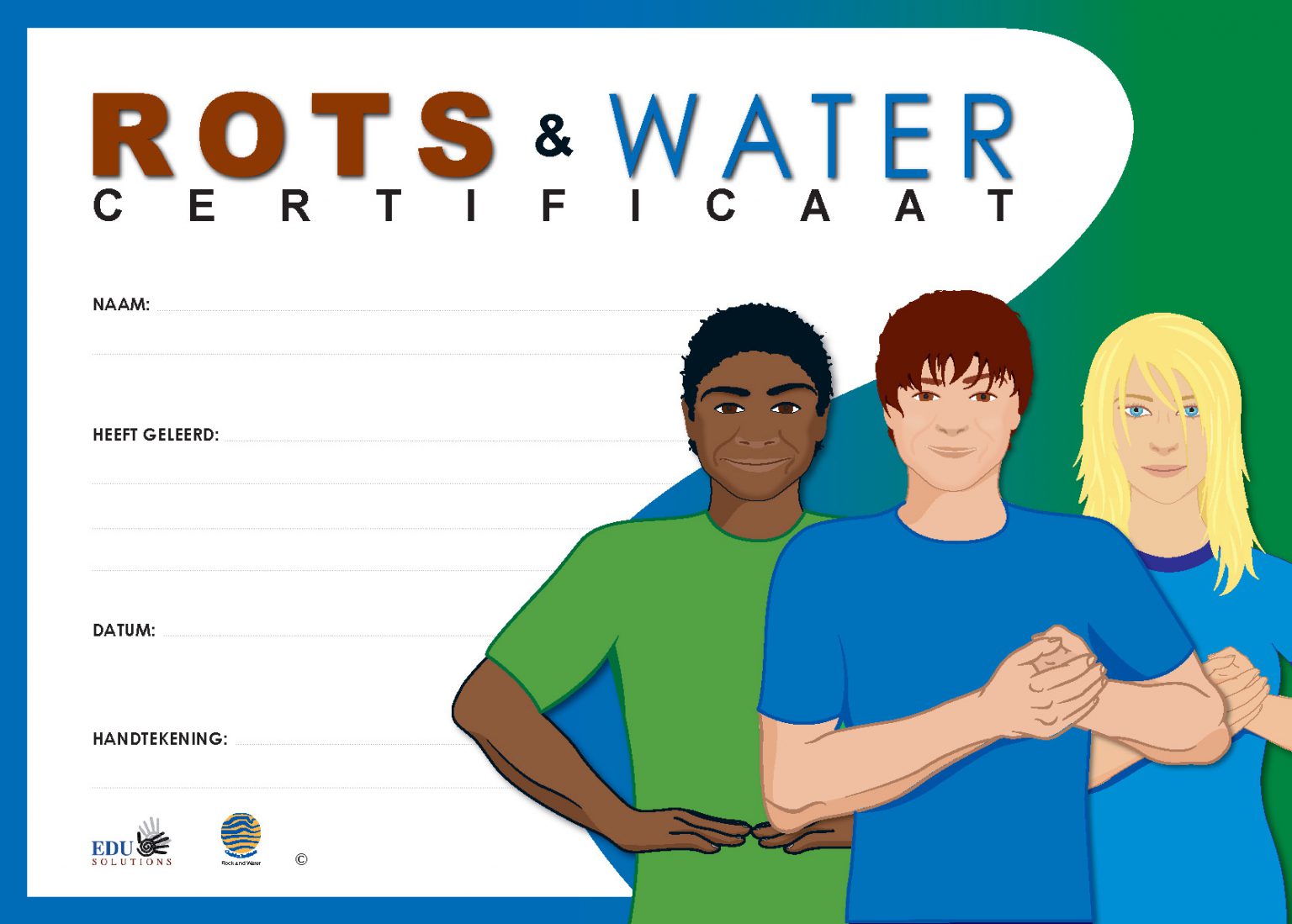 Student Certificates - Rots & Water